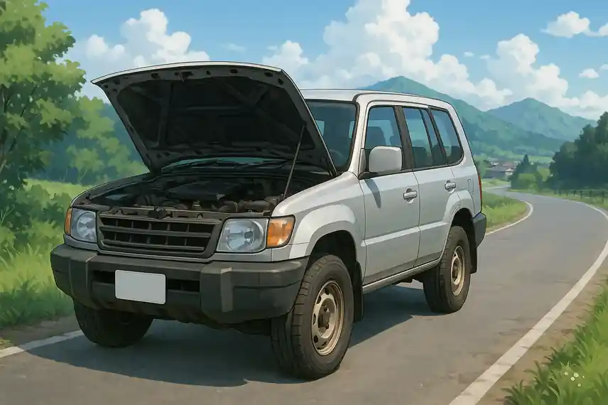 パジェロの走行距離の限界は？現実