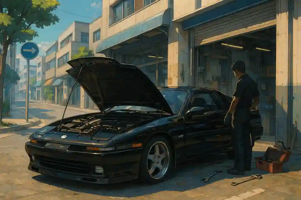 70supraは修理不能？