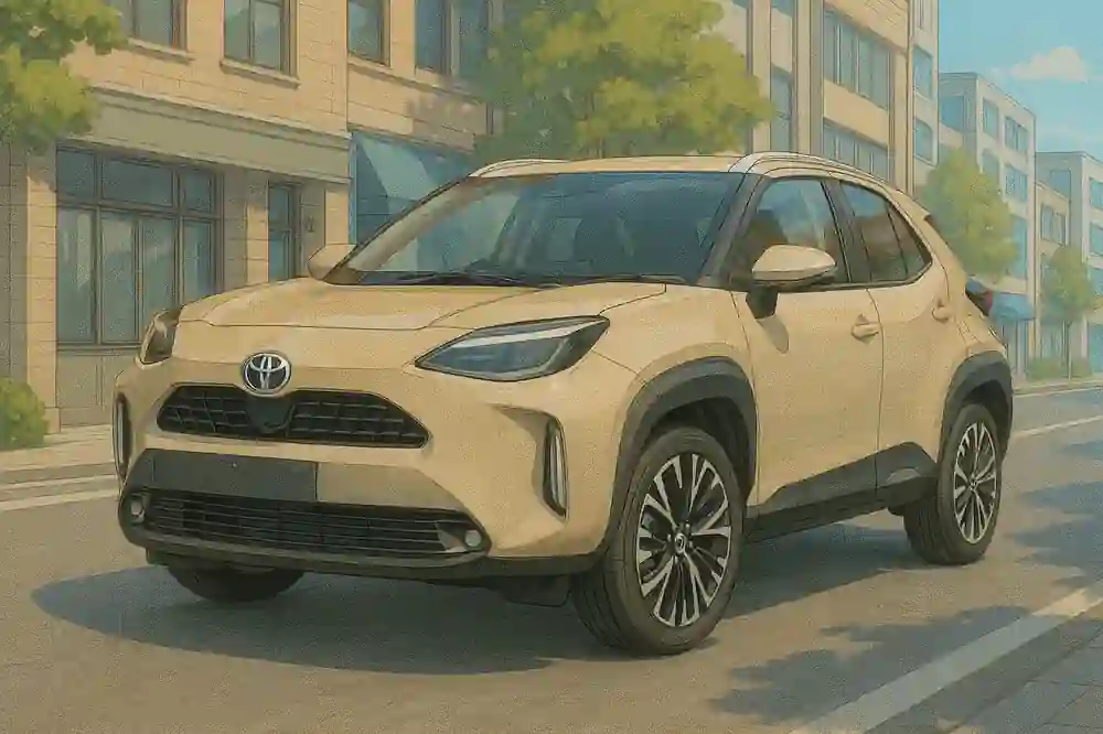 ヤリスクロスのベージュの口コミ評判