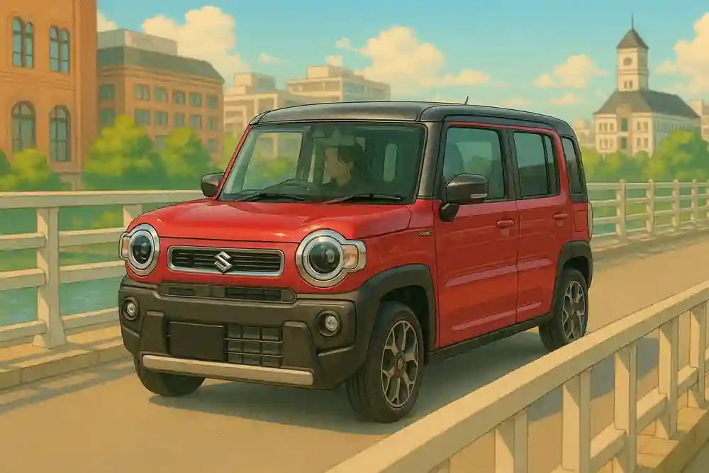 ハスラーの赤黒ツートンの口コミ評判