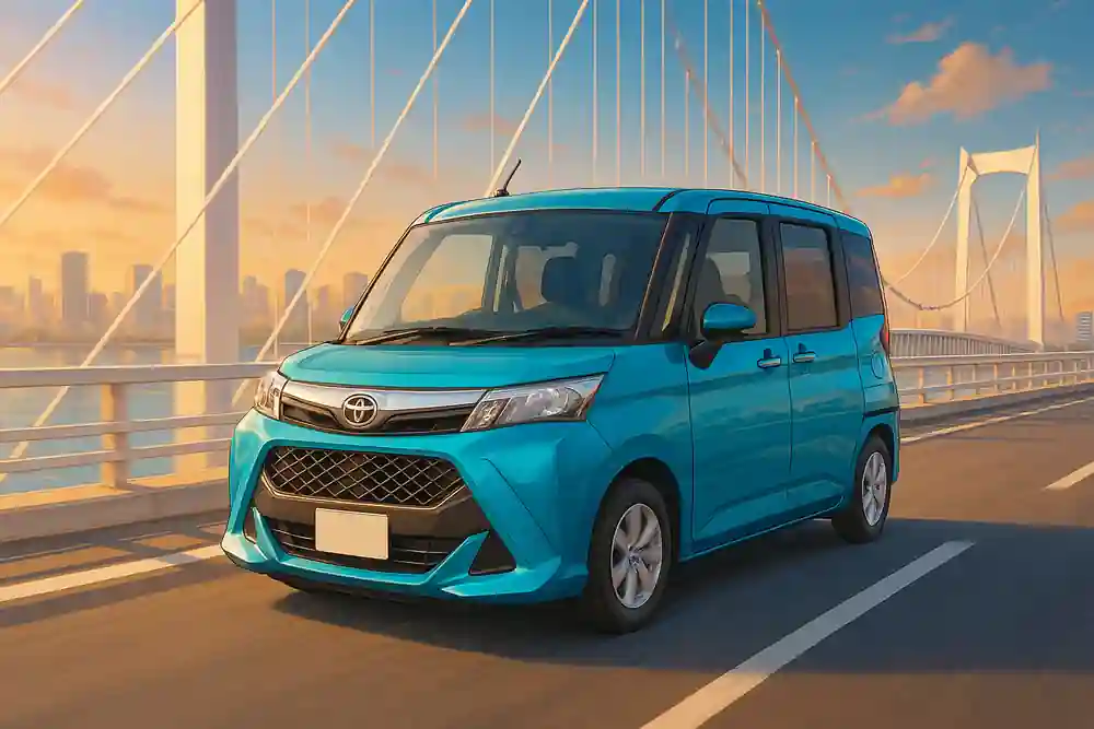 ルーミーの水色