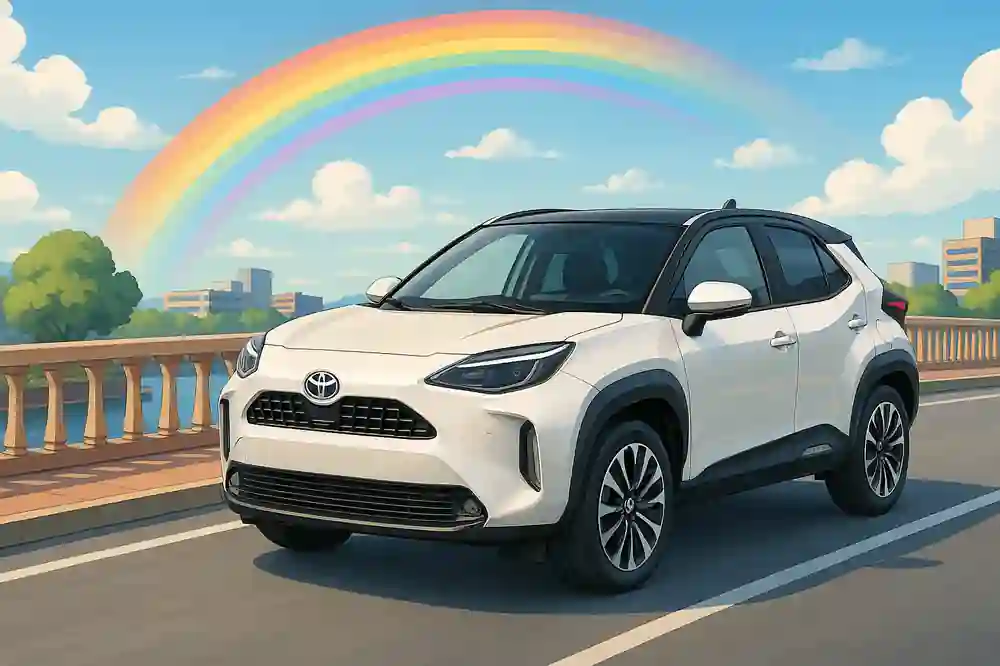 ヤリスクロスの人気色不人気色