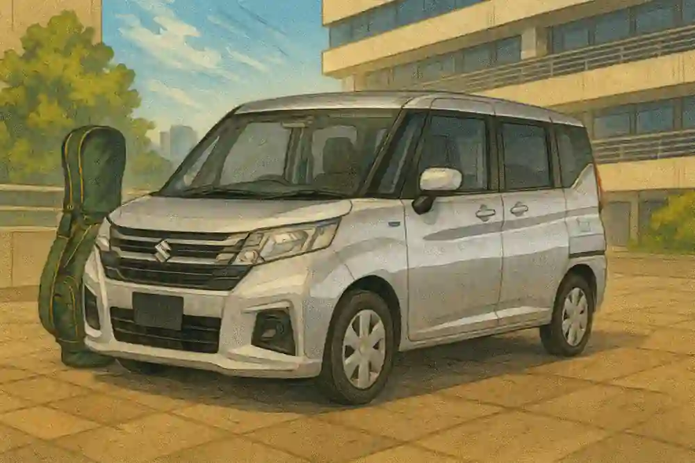 ソリオにゴルフバッグは4つ詰めるのか