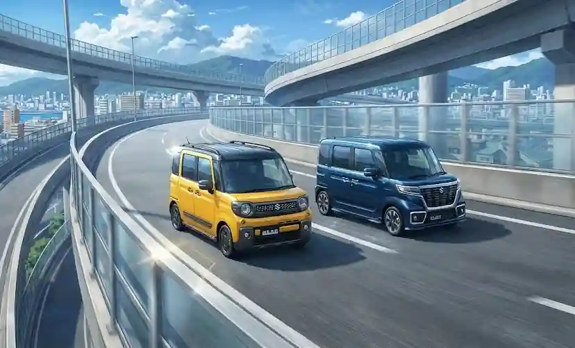 スペーシアとフレアワゴンの違いと何故を徹底解説【メリットデメリット・比較】