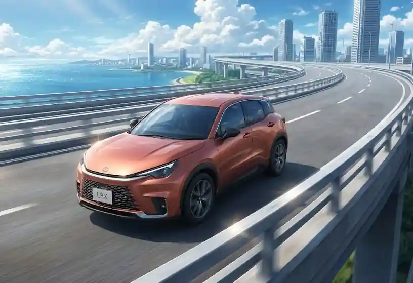 レクサスLBX新型2026のモデルチェンジ＆マイナーチェンジ